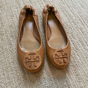 Tan Tory Burch flats